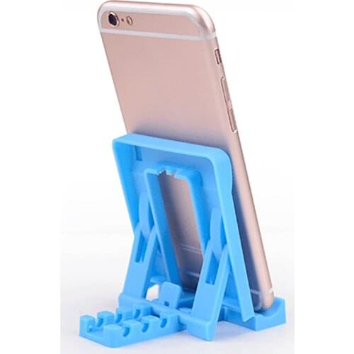 Plastic Foldable Universal Tripod For Your Mobile Phone pour Mini Holder Desktop Mobile Phone Flexible Adjustable Desk cellular
