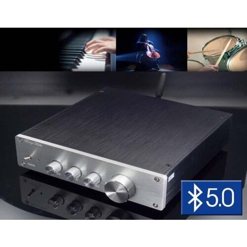 Breeze Audio Decoding Preamplifier CD /Bluetooth 5.0 Mobile Phone Input High And Bass Adjustable DAC-24bit AC110/220V Nobsound