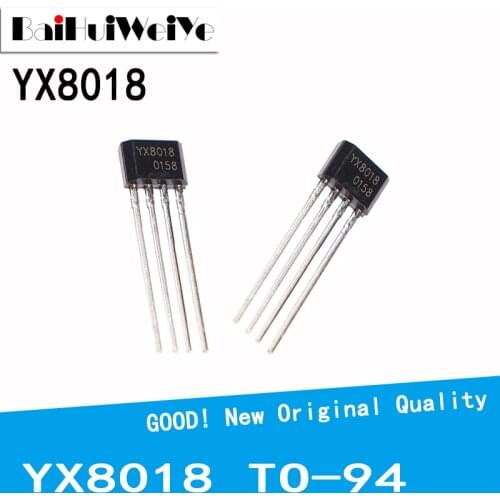 10Pcs/Lot YX8018 TO-94 8018 TO94 Solar Light Joule Thief DC DC Converter Booster IC 1.25V New Original Good Quality Chipset