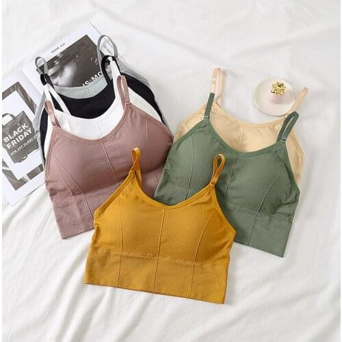 WWENN Sports Bra 2021 Women Fitness Top Seamless Yoga Bra Black White Running Yoga Gym Crop Top Women Push Up Sport Bra Top