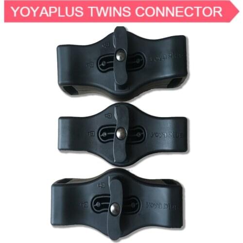 Yoyaplus Twins Stroller Connector Joint Linker 3 Coupler Bush Twins Groove into Twin Groove Double YOYAPLUS Stroller Accessories