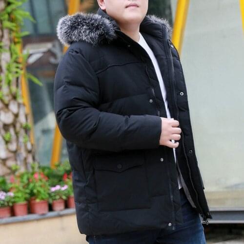 Winter Men down jackets 5XL 6XL 7XL 8XL 9XL 10XL Bust 170cm Plus size Warm down jacket men