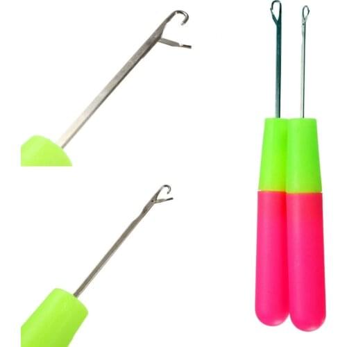 1PC Large Hook Crochet Hook Ventilating Holder And Needles Wig Hair Extension