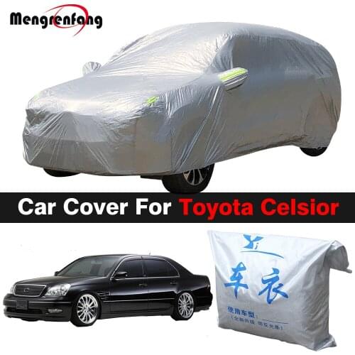 Full Car Cover Auto Outdoor Indoor Anti-UV Sun Shade Rain Snow Ice Dust Protection Cover For Toyota Celsior