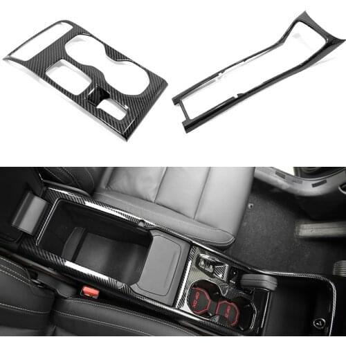 For Volvo XC40 2019 2020 2021 Car Styling Center Console Gear Shift Panel Decoration Sticker Trim