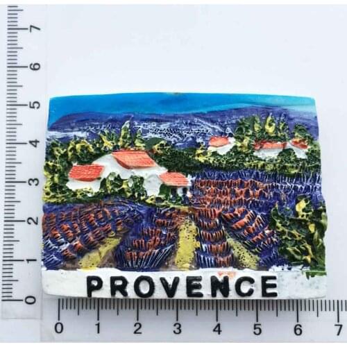 European French Lavender Hometown Provence Tourist Souvenir Magnetic Sticker Fridge
