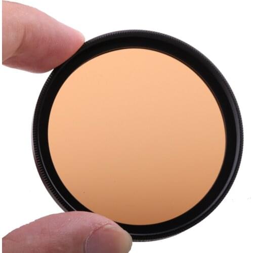 Camera Filter 49mm Fulll Orange color lens Filter for Nikon D3100 D3200 D5100 SLR Camera lens