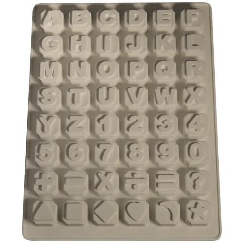 Cube Alphabetic Cake Mould Silicone Free Shipping Special Mould