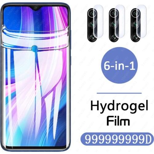 For Xiaomi Redmi note8 Pro 8 Pro Hydrogel Film Screen Protector camera lens Soft tempered glass For Redmi Notenote8Pro note8pro