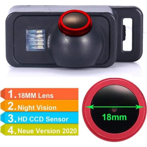 HD 1000TV line car rear view back up reverse parking camera for toyota reiz prius mark x4D mk1 Land cruiser prado LC100 LC120