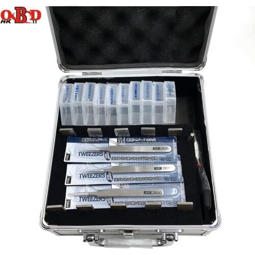 HKOBDII 10 Kinds Auto Locksmith Tools Car Key Moulds for Key Profile Duplicating Moulding Tool Set