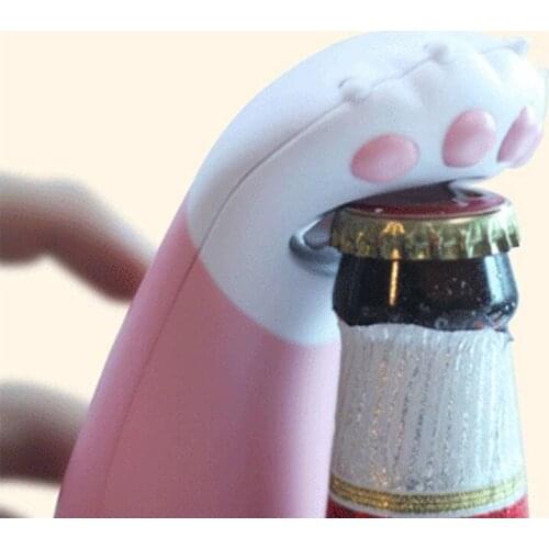 Cute Cat Paw Bottle Beer Opener Creative Bottle Opener Tools Bar Drinking Accessories Home Kitchen Party Supplies Gadget Tools
