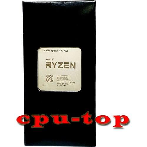 AMD Ryzen 7 3700X R7 3700X 3.6 GHz Eight-Core Sinteen-Thread CPU Processor 7NM L3=32M 100-000000071 Socket AM4 new