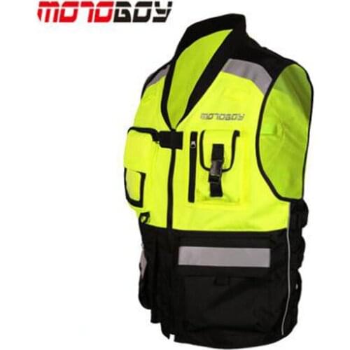 New MOTOBOY Motorcycle Riding Reflective clothing Vest Motorbike Racing cloth Vest equipment Night can Reflective