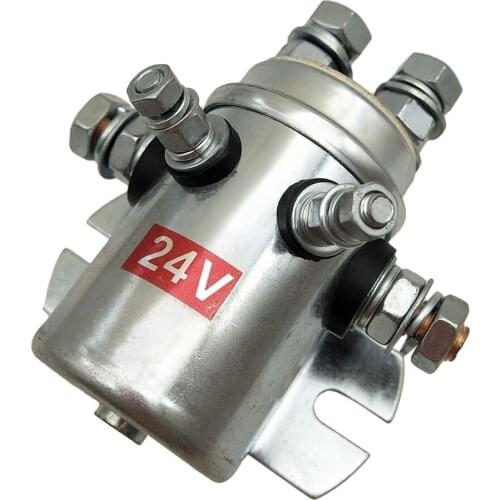 Qty2 High Current 12V Normally Open & Close Contactor Solenoid Relay for Winch