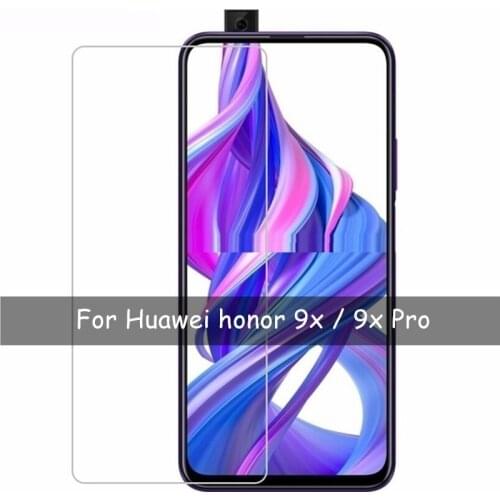 Tempered Glass For Huawei Honor 9x Pro Screen Protector 2.5D 9H Premium Tempered Glass For Honor 9xPro Protective Film