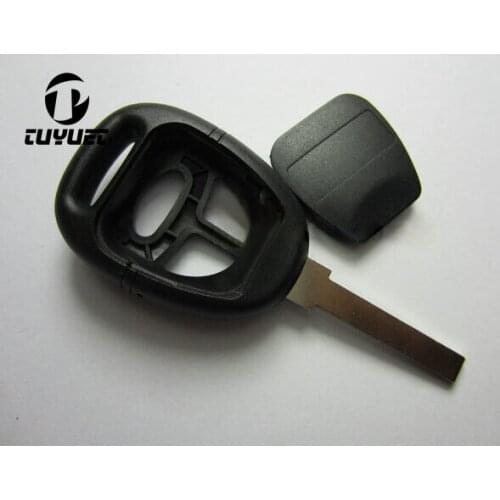 3 Buttons Replacement Shell Uncut Blade For SAAB 9-3 93 9-5 95 Remote Key Case Fob With Blank Cylinder