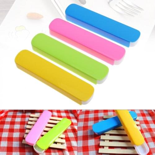 4 Colour Universal Portable PP Pulling-type Cutlery Receptacle Tableware Storage Box