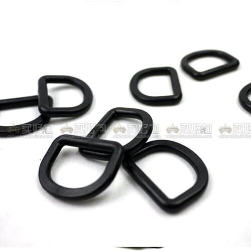 Bag accessories key hook shoulder strap hook semicircle hook hook 1 inch D buckle D ring