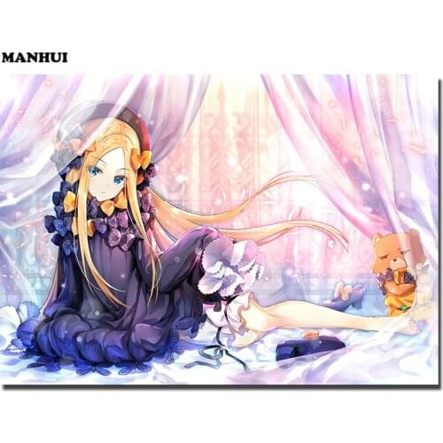 Diamond Embroidery DIY Diamond Painting Cartoon beauty girl Diamond Painting Cross Stitch Rhinestone Home Decoration ABC398