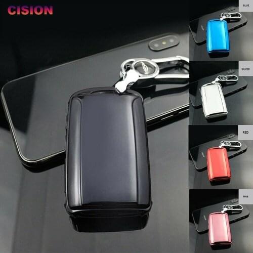 TPU Remote Smart Car Key Fob Case Cover Keychain Shell Holder For Mazda 3 Alexa CX30 CX3 CX4 CX5 CX7 CX8 CX9 2019 2020 2021