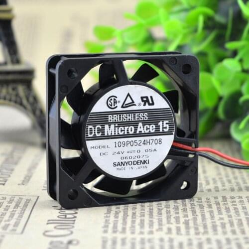FOR SANYO Sanyo 5.2CM 5215 Double Ball Inverter cooler Fan 24V 0.05A 109P0524H708