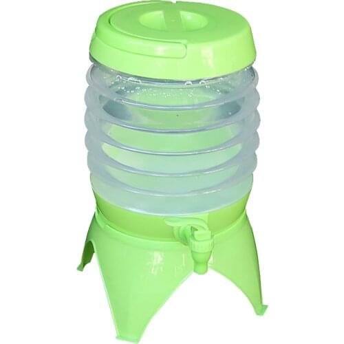 3.5L Capacity Outdoor Car Water Bucket Driving Portable Storage Container Tank with Faucet Mineral Water Barrel for Camping