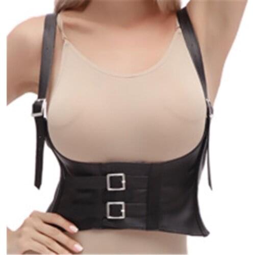 Sex Performance Clothing Soft Leather Shoulder Tunic Sex Toys Womens Clothing