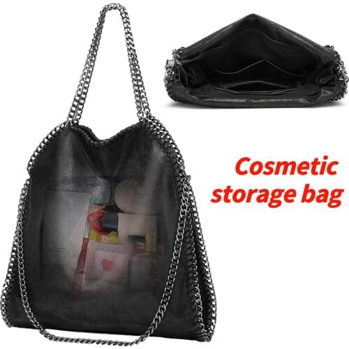 Portable Makeup Bag, Makeup Box, Large Capacity Storage Bag, Cosmetics Storage Bag Travel Insert Organizer Handbag Purse