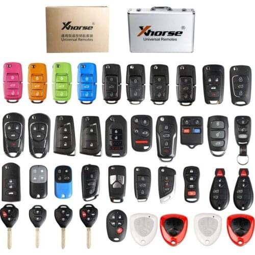 Condor Xhorse Universal Remote Keys 39 Universal Remote Keys English Version