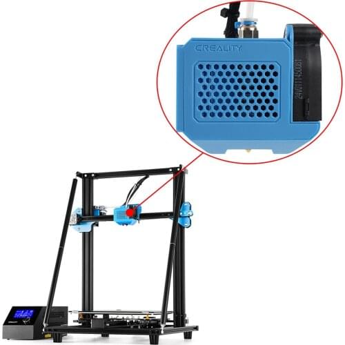 Replacement Assembled Extruder Kit for Creality CR-10 V2 V3 CR10 Accessories Parts with Heating Block 0.4mm Nozzle