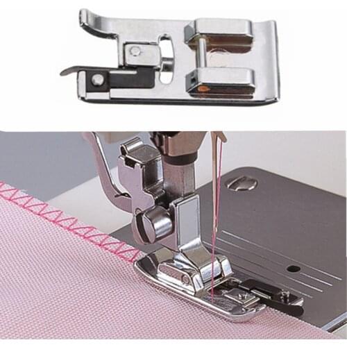 1pcs Cloth Leather Splice Presser Foot Durable Accessories Metal Multifunction Sewing Foot for Household Sewing Machines