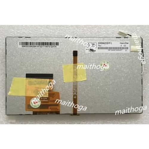 6.2 inch TFT LCD Touch Screen HSD062IDW1-A02 WVGA 800(RGB)*480
