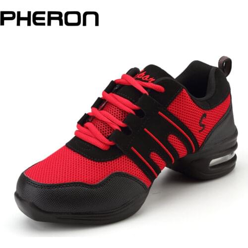 2021 Hot Sale Sports Feature Soft Outsole Breath Dance Shoes Sneakers For Woman Practice Shoes Modern Dance Jazz Shoes EU28-44