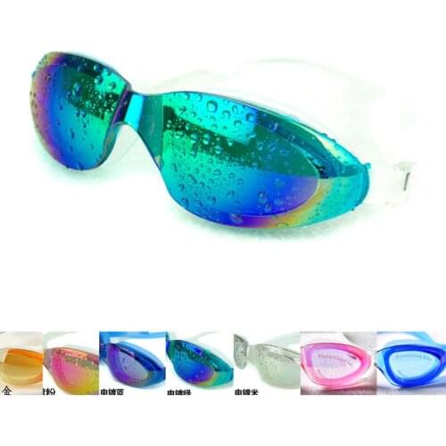C200 Waterproof anti-fog anti-ultraviolet goggles electroplating swimming glasses multi-color optional