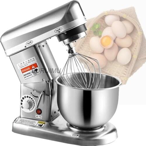 Stainless Steel Bowl Electric Stand Food Mixer Cream Blender Knead Dough Cake Bread Chef Machine Whisk Eggs Beater