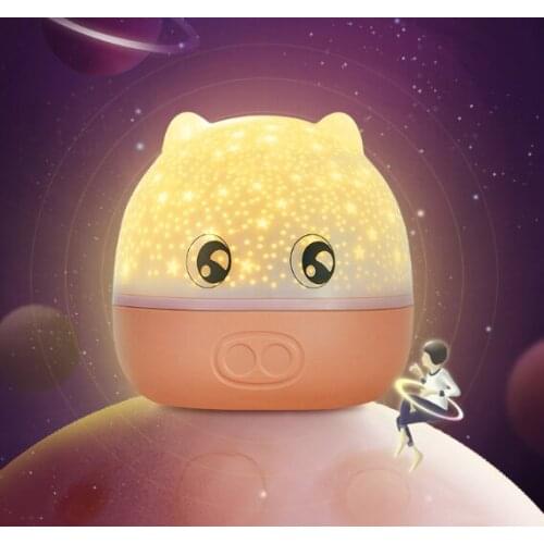 Multi-function dimmable Bluetooth sound projection night light J03