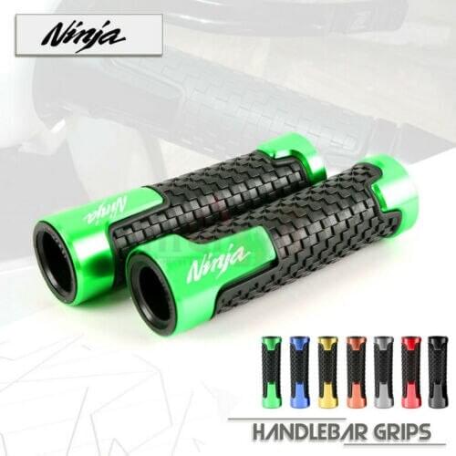 7/8" 22MM CNC Motorcycle Handlebar Grip Handle Bar Motorbike Handlebar Gel Grips For KAWASAKI NINJA 650 ER6N ER6F