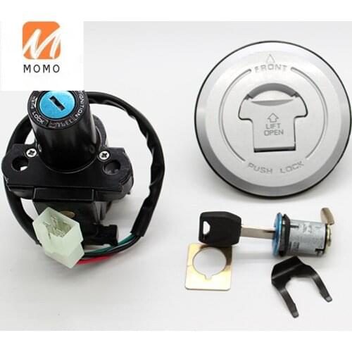Motorcycle high performance best selling lock set aluminum ignition switch lock set fits
