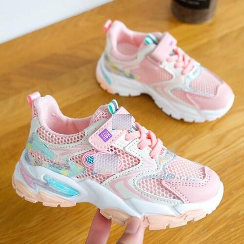 Boys Shoes Spring and Summer New Childrens Shoes In The Big Childrens Net Shoes Little Girl Sneakers Baby Girl Shoes