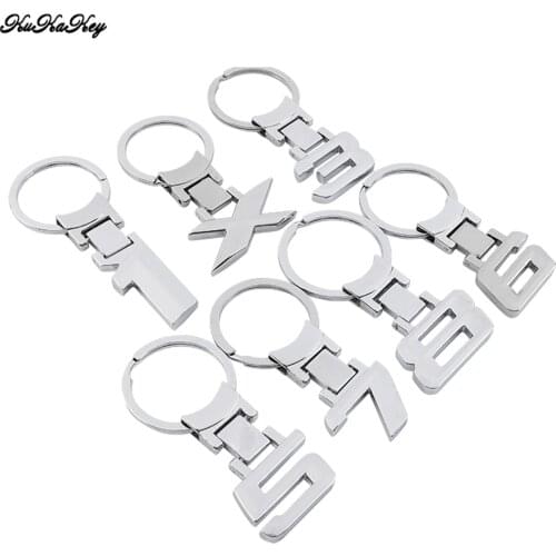 Drop Shipping 3D Metal Car Logo Keychain Keyring For BMW 1 6 8 X Series Z4 M3 M5 M6 Auto Key Chain Rings Holder