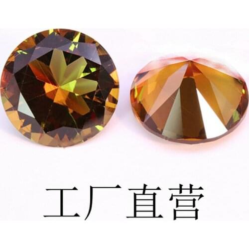 Good Quality Color Change Stone Zultanite Gems 6mm-20mm Round Shape Synthetic Diaspore Stone