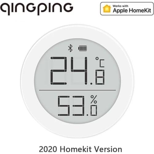 Cleargrass Bluetooth Thermometer Hygrometer Sensor High-Precision Electronic Ink Screen Supports for Apple Siri and HomeKit