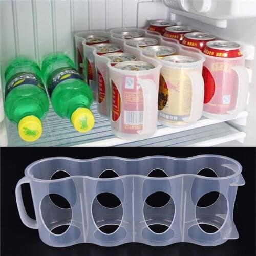 Refrigerator Storage Box Fridge Beverage Can Space-saving Cans Finishing Refrigerator Organizer Kitchen Accessories