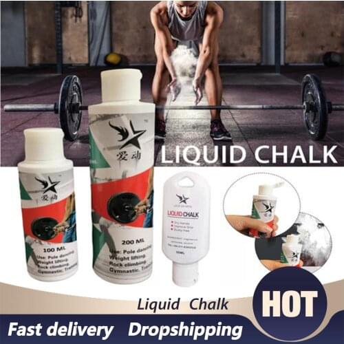 Liquid Chalk Anti-slip Magnesium Powder Weightlifting Climbing Lifting Workout Anti-slip Powder Gym Fitness Supplies