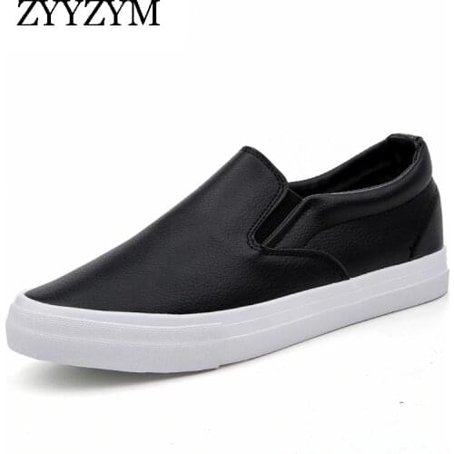 ZYYZYM Men's Leather Sneakers