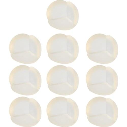 10Pcs Children Safety Collision Angle Spherical Transparent Protective Corner