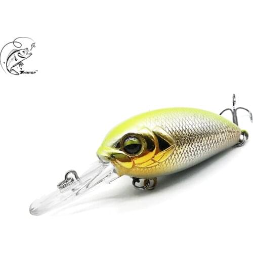 2020 High Quality Fishing Lure Artificial Bait 40MM 4.5G 5 Colors 2 Meters Above Dive Floating Carp Fishing Crankbait Minnow