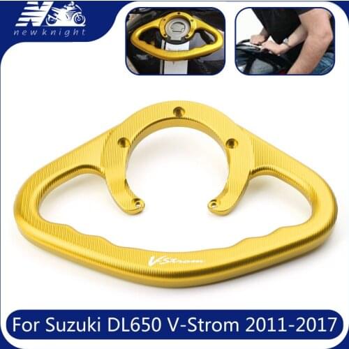 For Suzuki DL650/XT V-Strom 2011-2017 Motorcycle Aluminum Passenger Handgrips Hand Grip Tank Grab Bar Handles Armrest Accessorie
