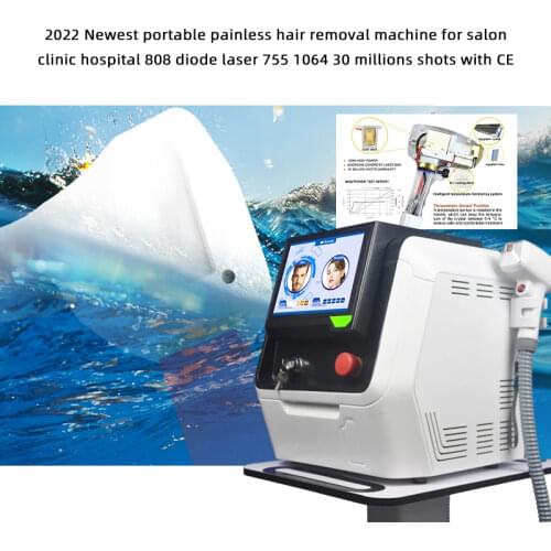 Best Sale 808nm 755 1064nm Diode Laser Equipment Hair Removal Alexandrite Laser For Hair Removal Effective